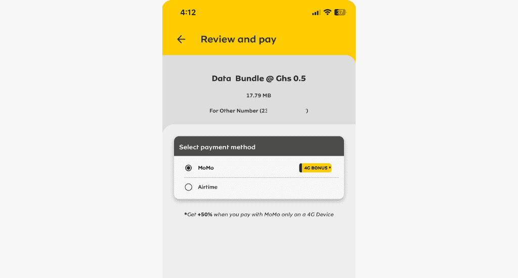 mtn data payment options