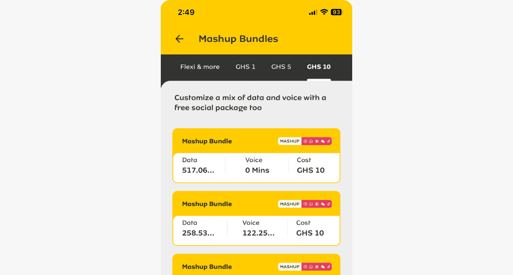 mtn mashup fixed packages