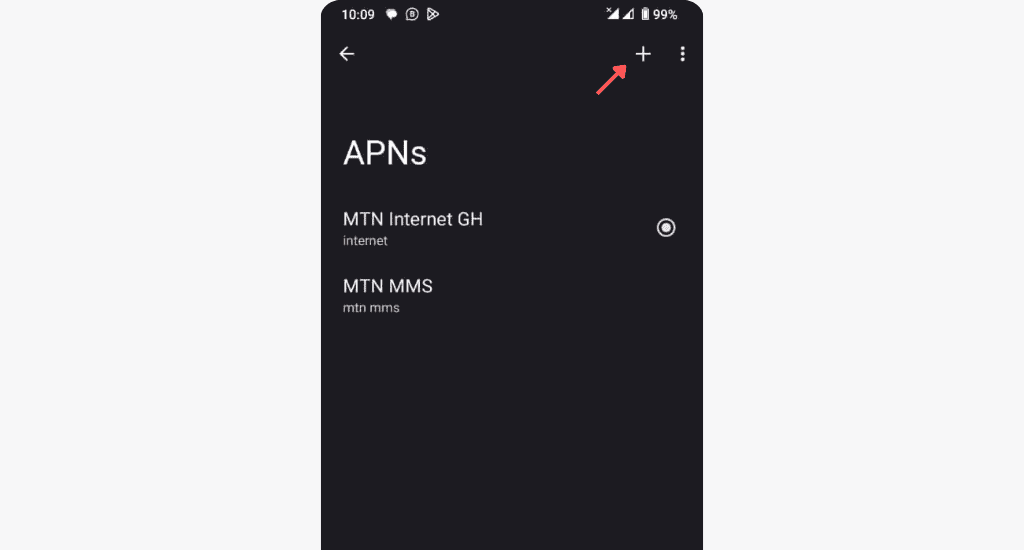 add new apn