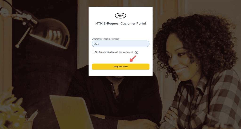 mtn e-request customer portal