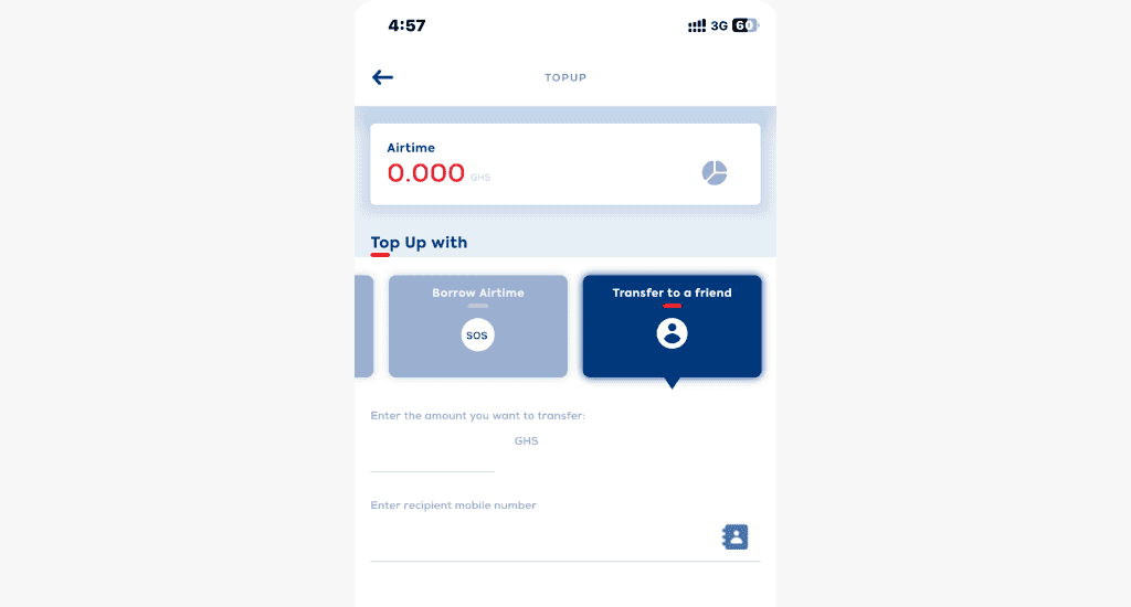 transfer airteltigo credit to friend