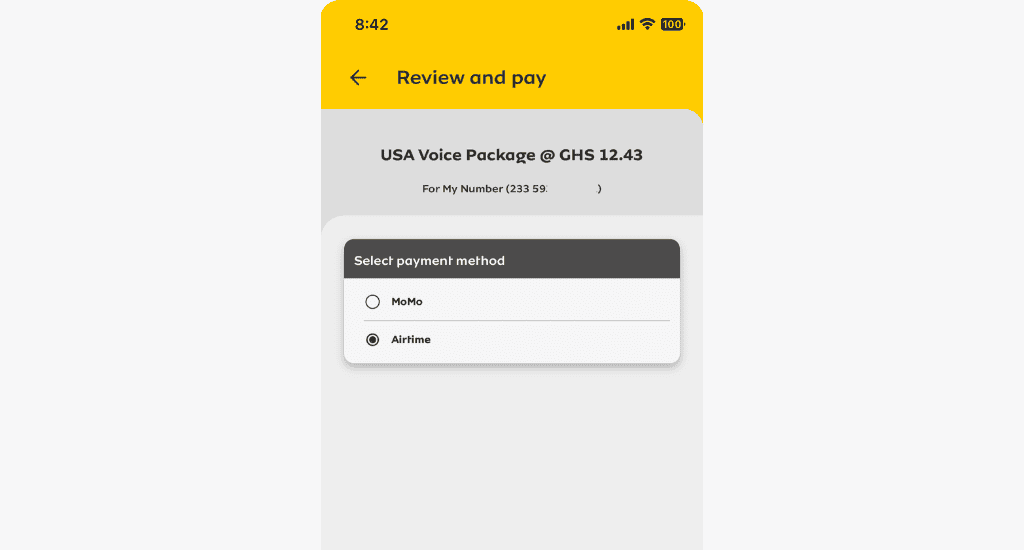 mtn idd bundle payment options