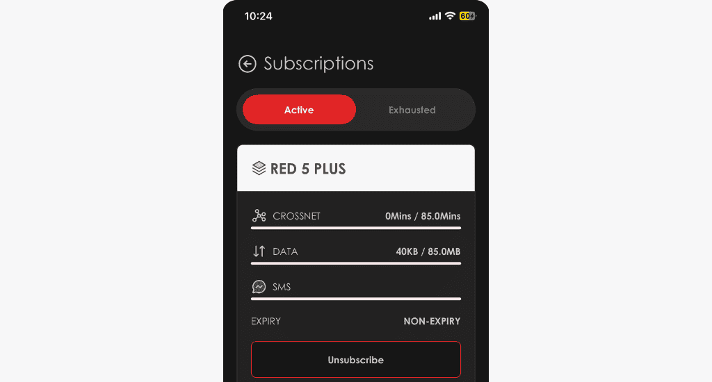 telecel data balances