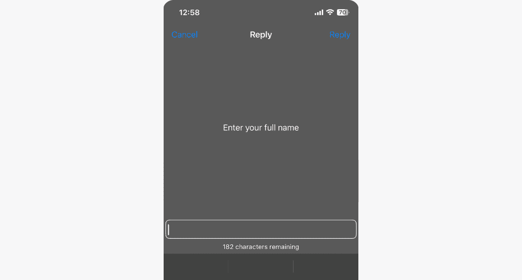 enter your full name