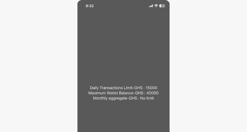 prompt with t-cash limits