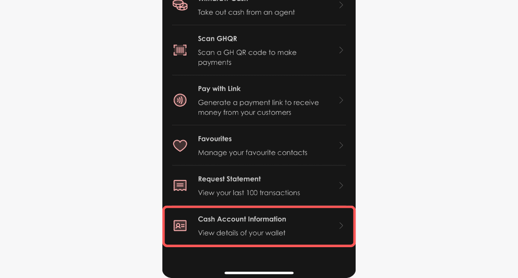 t-cash wallet services