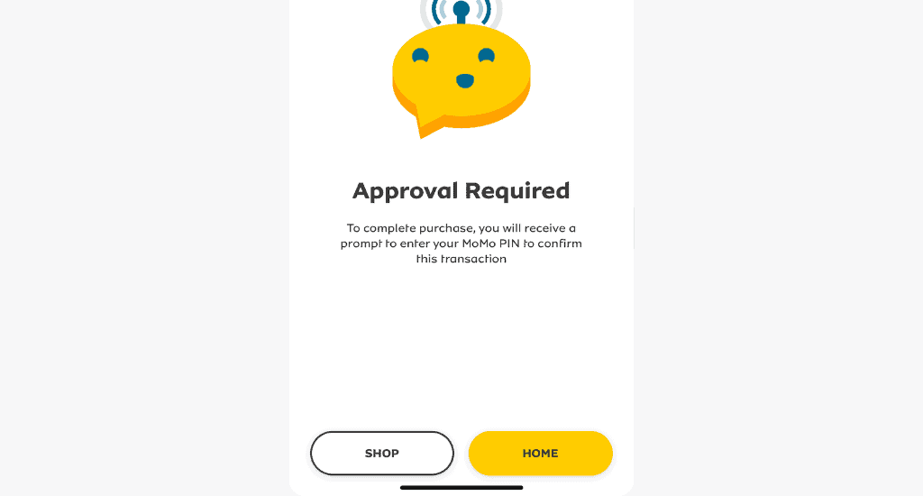 momo approval required
