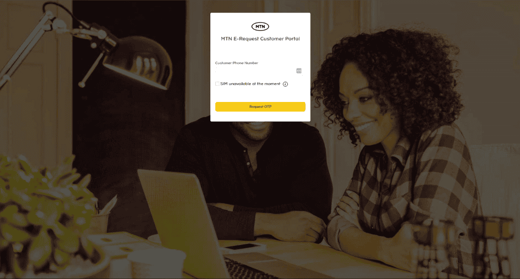 mtn e-request customer portal