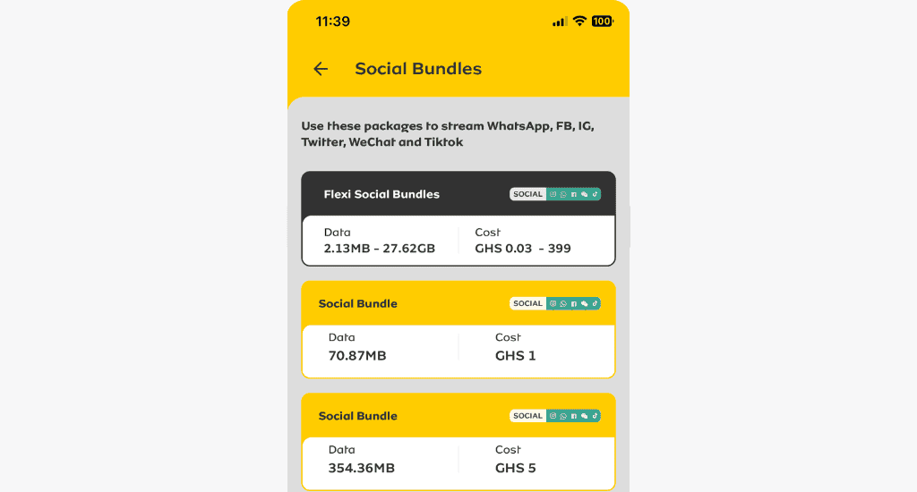 mtn social bundles packages