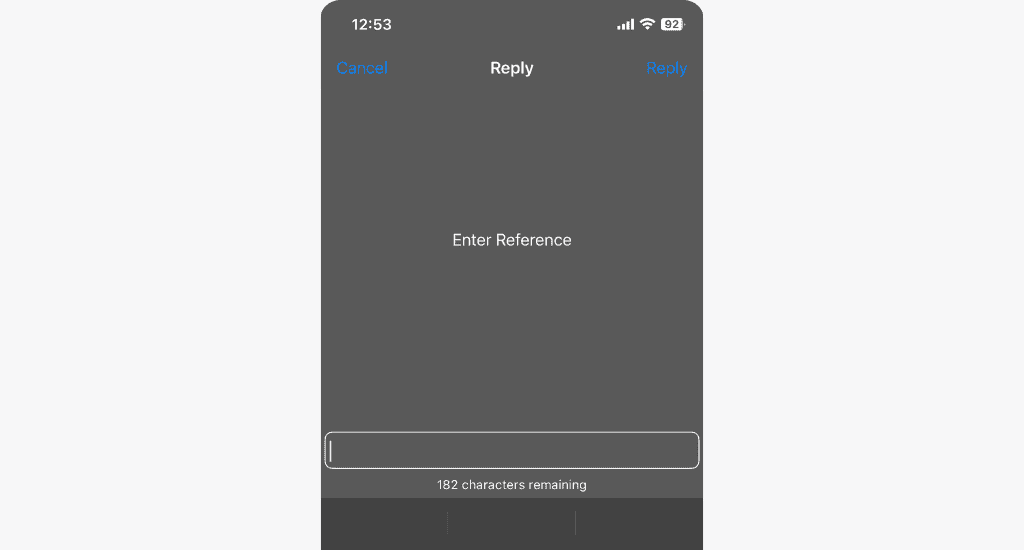 enter reference