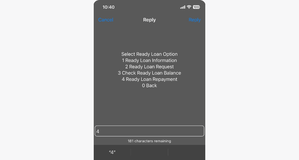 telecel ready loan repayment