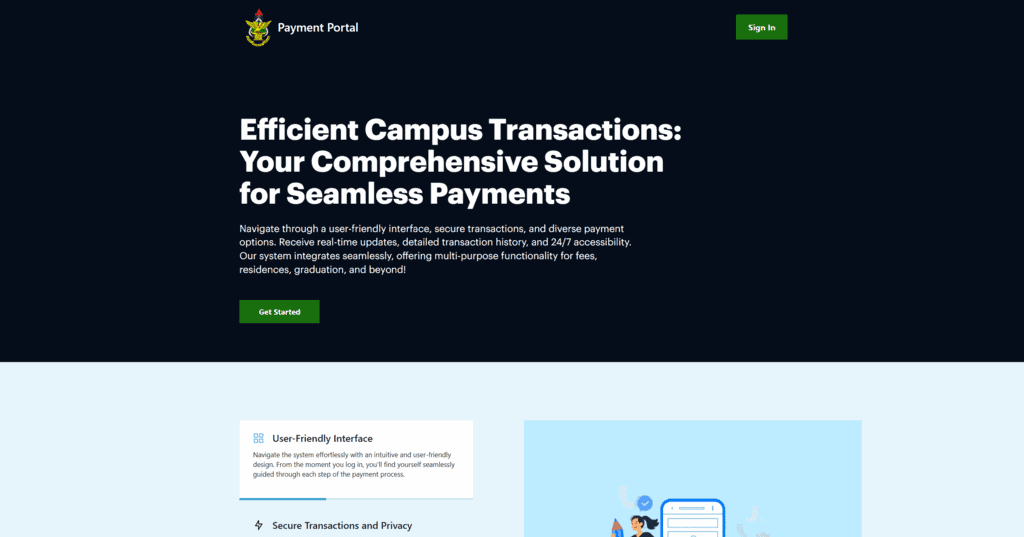 knust payment portal